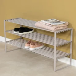 Spinder Design Schoenenrek Rex SR 2 Silky 100cm Taupe Outlet
