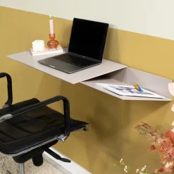 Spinder Design Zwevend Bureau Drift Silky Taupe Online