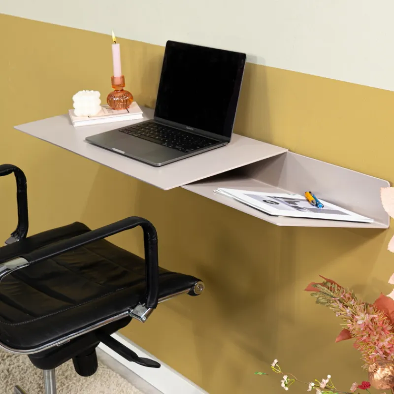Spinder Design Zwevend Bureau Drift Silky Taupe Online