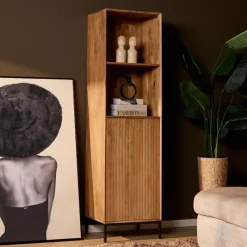StarFurn Boekenkast Madison 55x200cm Naturel Sale