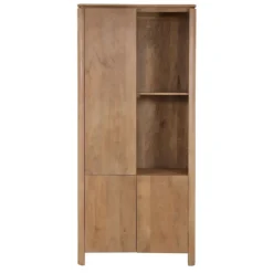 StarFurn Vakkenkast Dallas Mangohout 200x90cm Naturel Sale