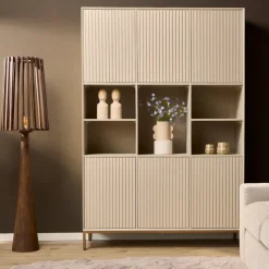 StarFurn Vakkenkast Madison XL 135cm Zand Outlet
