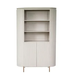 StarFurn Wandkast Solana Zand Mangohout 115cm
