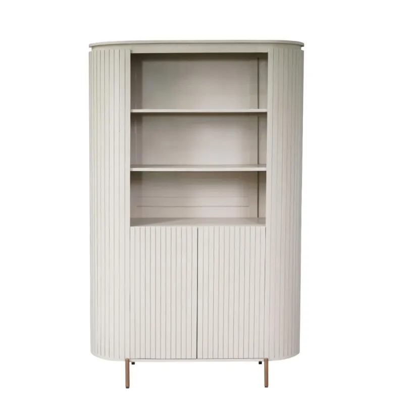 StarFurn Wandkast Solana Zand Mangohout 115cm
