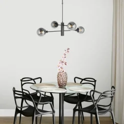 Steinhauer Hanglamp Constellation 5-Lichts Glas Smoke Clearance
