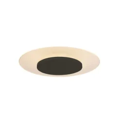 Steinhauer Lido LED Plafondlamp Zwart Ø28cm
