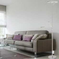 Steinhauer Vloerlamp Soleil met Leesarm Grijs Best