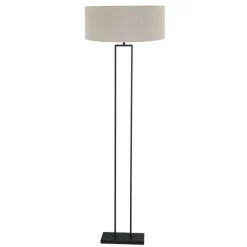 Steinhauer Vloerlamp Stang Grof Linnen Grijs Ja Online