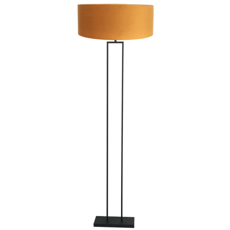 Steinhauer Vloerlamp Stang Velours Goud Ja Discount