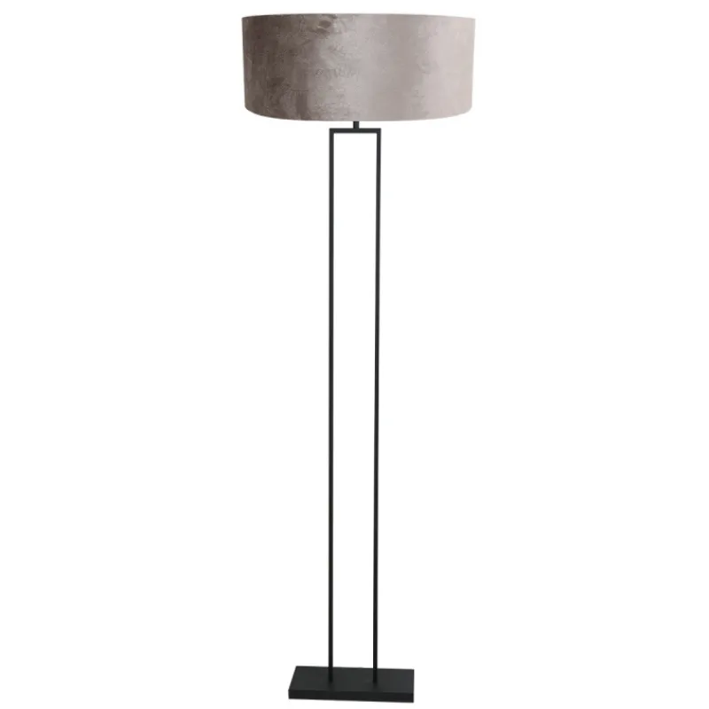 Steinhauer Vloerlamp Stang Velours Taupe