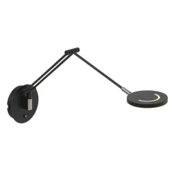 Steinhauer Wandlamp Soleil met Verstelbare Arm Zwart