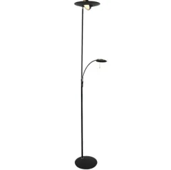 Steinhauer Zenith LED Vloerlamp 2-lichts 185cm Zwart Clearance