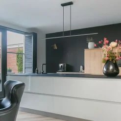 Steinhauer Zelena Hanglamp Zwart 155cm Hot