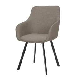 Tower Living Armstoel Borgo Bjorn 34 Beige/Grijs Draaibaar Warm beige Sale