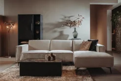 Tower Living Bank Leeds 2,5-al Zits + Chaise Longue R City 120 Beige Online