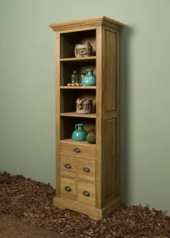 Tower Living Boekenkast Bologna 66cm Bruin Outlet