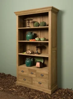 Tower Living Boekenkast Bologna 111cm Bruin