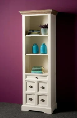 Tower Living Boekenkast Fleur 66cm Wit
