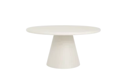 Tower Living Eetkamertafel Mello Rond 130cm Wit Sale