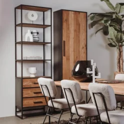 Tower Living Boekenkast Felino 60cm Naturel New