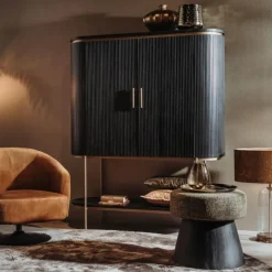 Tower Living Wandkast Rivello Zwart