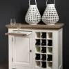 Tower Living Wijnkast Parma Wit Clearance