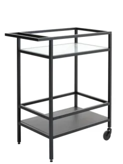 Giga Living Trolley Bronco Zwart Metaal - Outlet