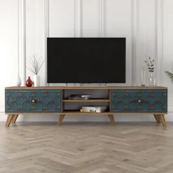Arabic House Tv-Meubel Class Melamine Walnoot Chalcedony