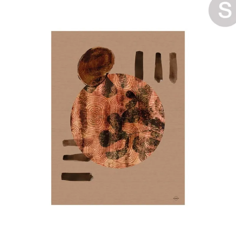 Urban Cotton Wandkleed Wabi-Sabi Lifelines Small 80x110cm