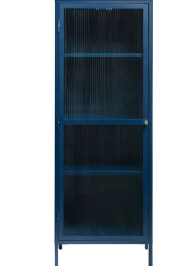 Giga Living Vitrinekast Bronco H160 cm - Blauw Hot