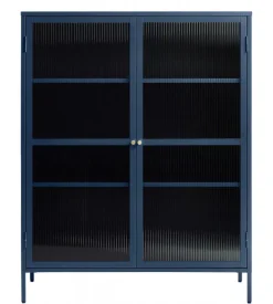 Giga Living Vitrinekast Bronco H140 cm - Blauw Sale