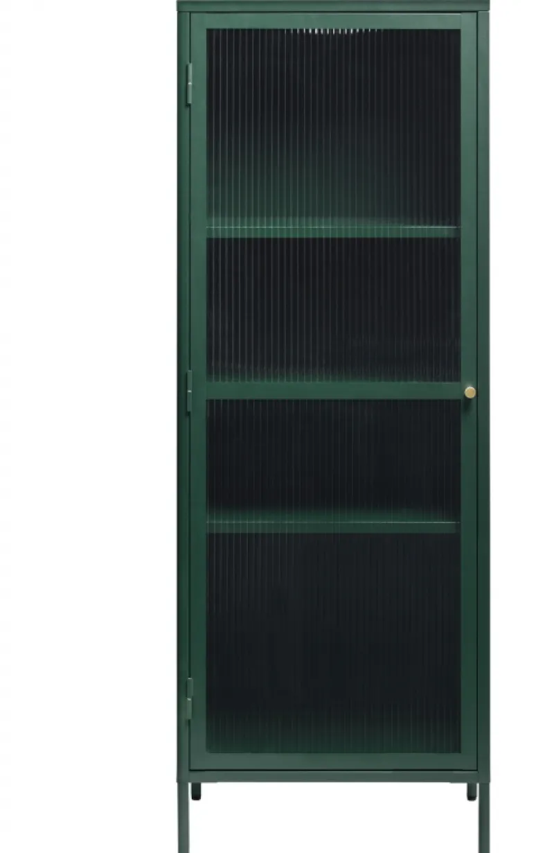 Giga Living Vitrinekast Bronco H160 cm - Groen