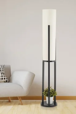 Arabic House Vloerlamp Circle Dor MDF Zwart Online