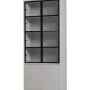 vtwonen Vitrinekast Basic 4-Drs Grenen Mist Sale