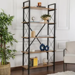 Arabic House Wandkast Elysian /Zwart 180cm Walnoot Hot