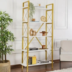 Arabic House Wandkast Elysian /Goud 180cm Wit New