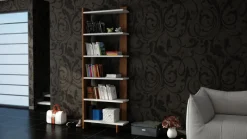 Arabic House Wandkast Order Wit/Walnoot 170cm Walnoot/Wit