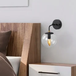 Arabic House Wandlamp Horn /Glas