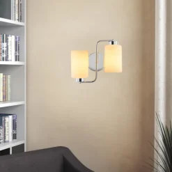 Arabic House Wandlamp Balcova 2-Lichts Zilver