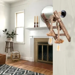Arabic House Wandlamp Erebos Hout