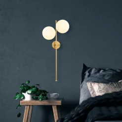 Arabic House Wandlamp Fazli Goud 2-Lichts