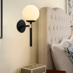 Arabic House Wandlamp Gondol Zwart/Wit