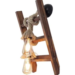 Arabic House Wandlamp Merdiven 2-lichts Walnoot Hot