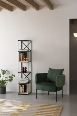 GM Wandrek Anya 180x36cm Zwart/ - Giga Meubel Crème