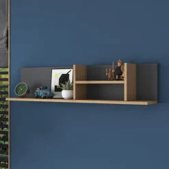 Arabic House Wandschap Akbez Walnoot/Antraciet Outlet