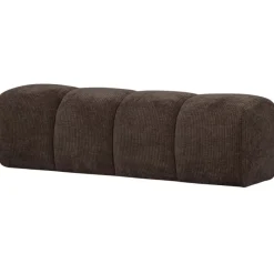 Woood Bankje Mojo 164cm Bruin Ribstof Online