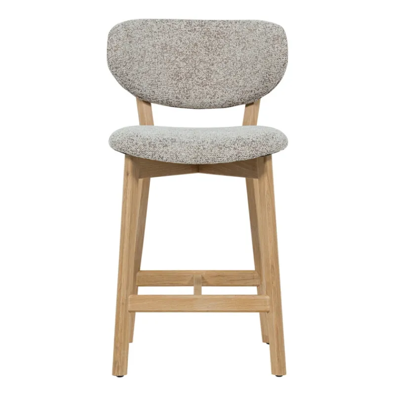 Woood Barstoel Udar Met Houten Frame