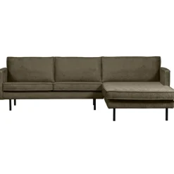 Woood Chaise Longue Bank Rodeo Rechts Velvet Bonsai New