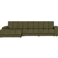Woood Chaise Longue Bank Second Date Links Vintage Groen Clearance