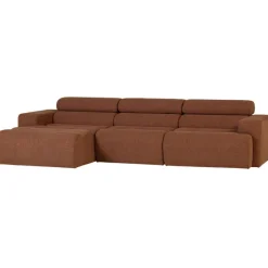 Woood Chaise Longue Bank Novi Links Bouclé